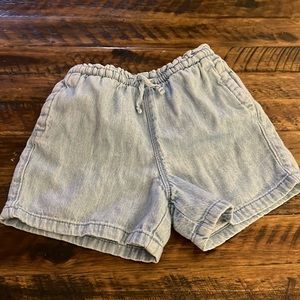 4T Denim Drawstring Waist Shorts